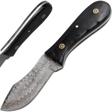 Wild Turkey Handmade Full Tang Real Damascus Hunting Knife